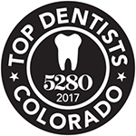 5280’s Top Dentist 2017 logo