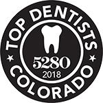 5280’s Top Dentist 2018 logo