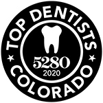 5280’s Top Dentist 2020 logo