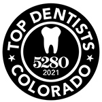 5280’s Top Dentist 2021 logo